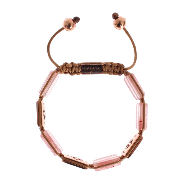 CZ Quartz Rose Gold 925 Bracelet