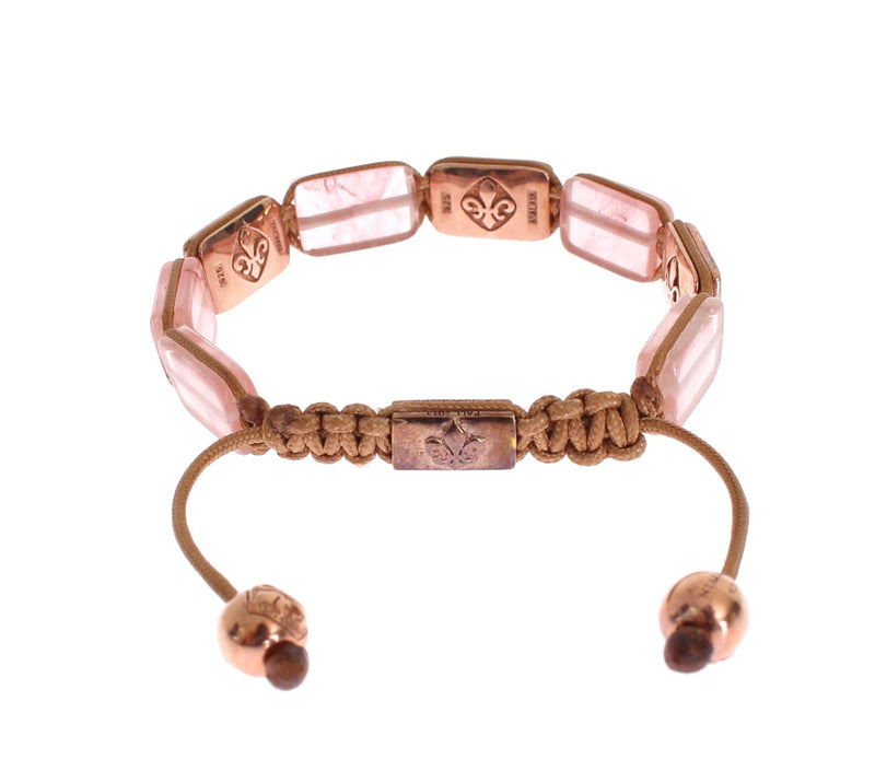 CZ Quartz Rose Gold 925 Bracelet