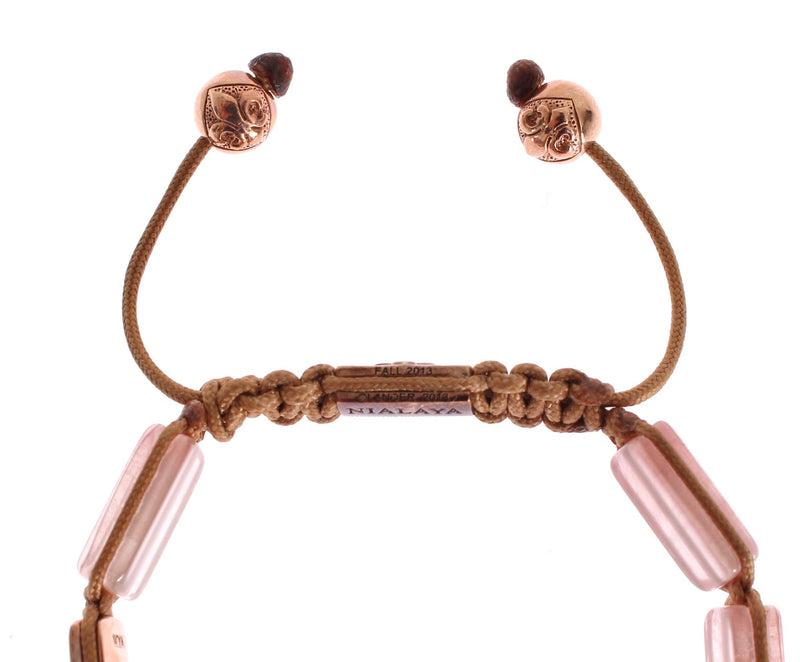 CZ Quartz Rose Gold 925 Bracelet