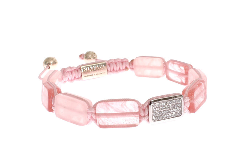 CZ Quartz 925 Silver Bracelet