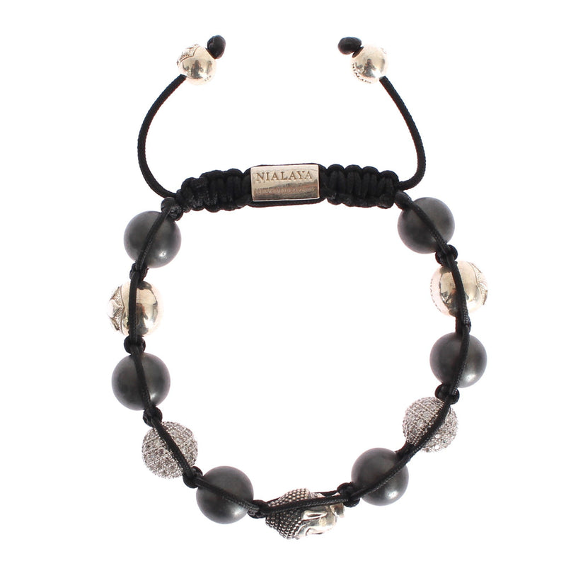 CZ Hematite 925 Bracelet