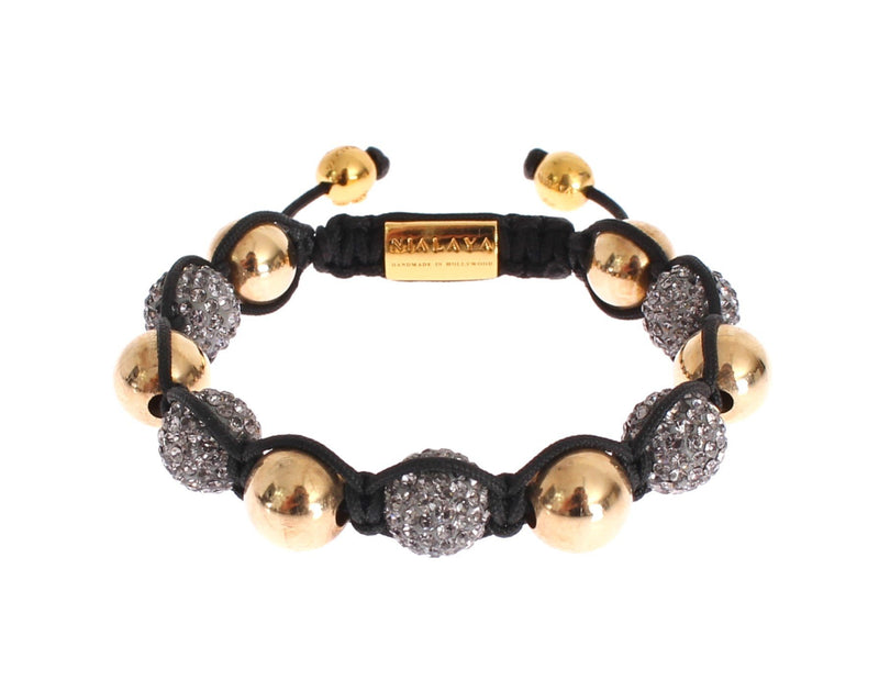 Crystal Rhodium Gold 925 Silver Bracelet