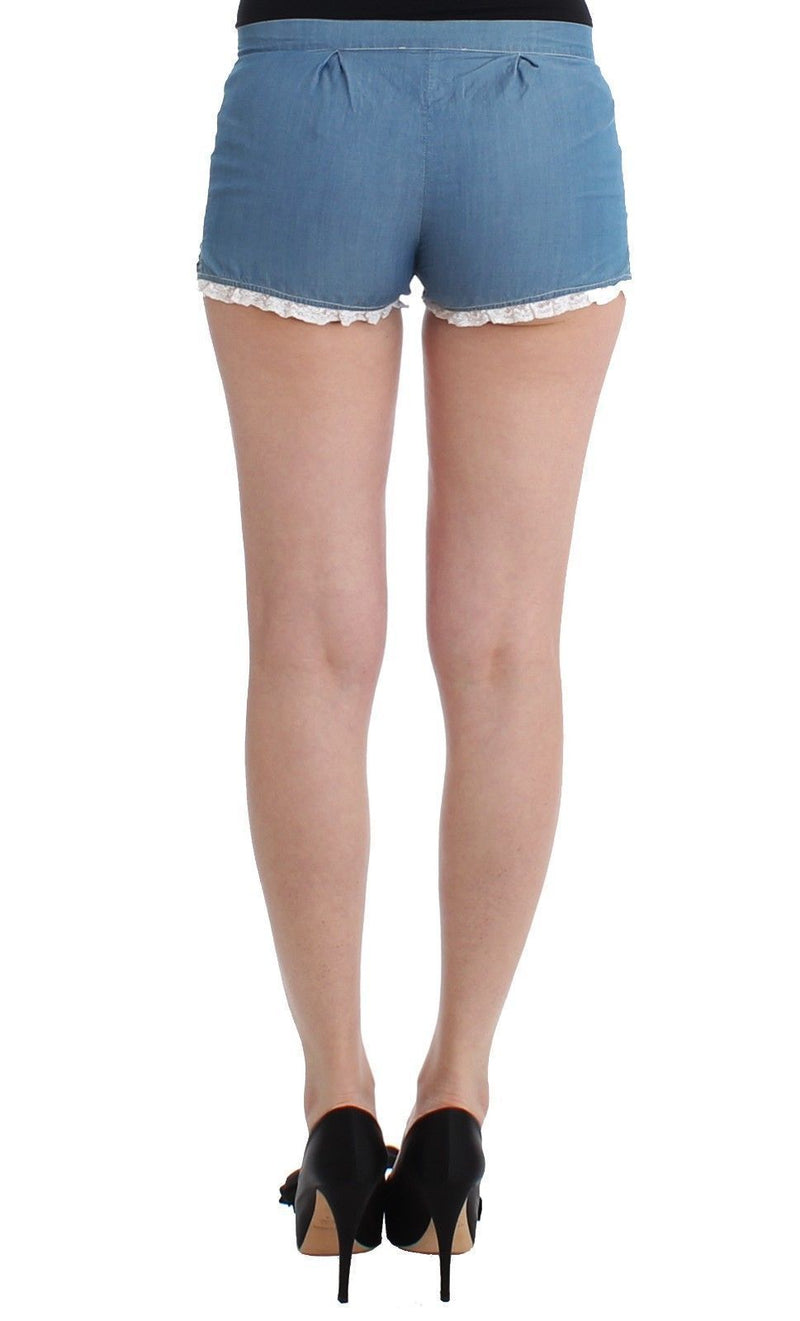Lingerie Blue Mini Shorts Sleepwear Hotpants