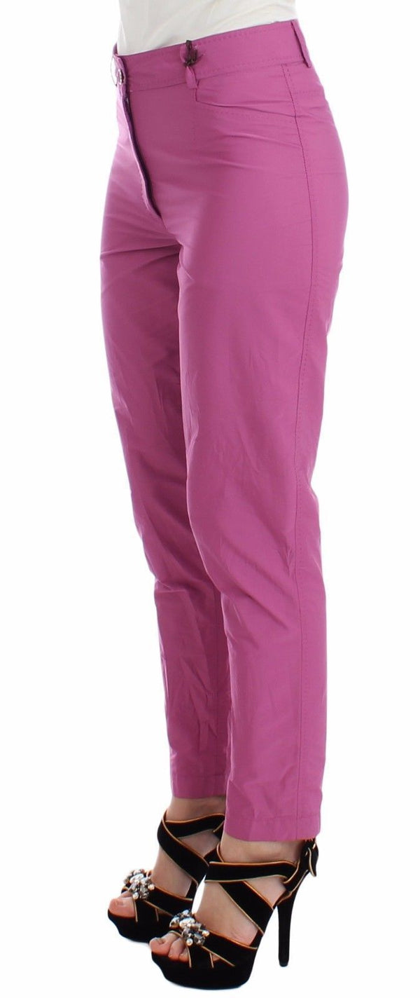 Purple Chinos Casual Dress Pants Khakis