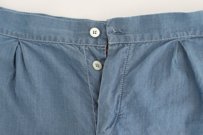 Lingerie Blue Mini Shorts Sleepwear Hotpants